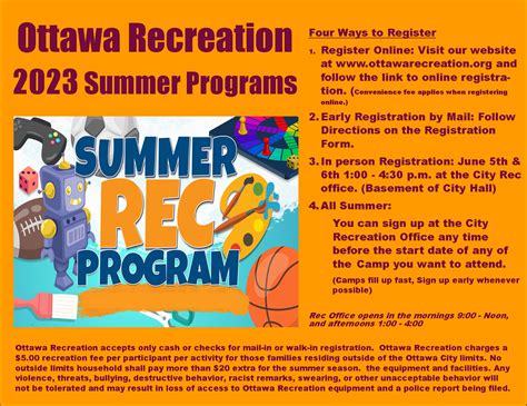 city of ottawa recreation|Program Guide – City of Ottawa Recreation.